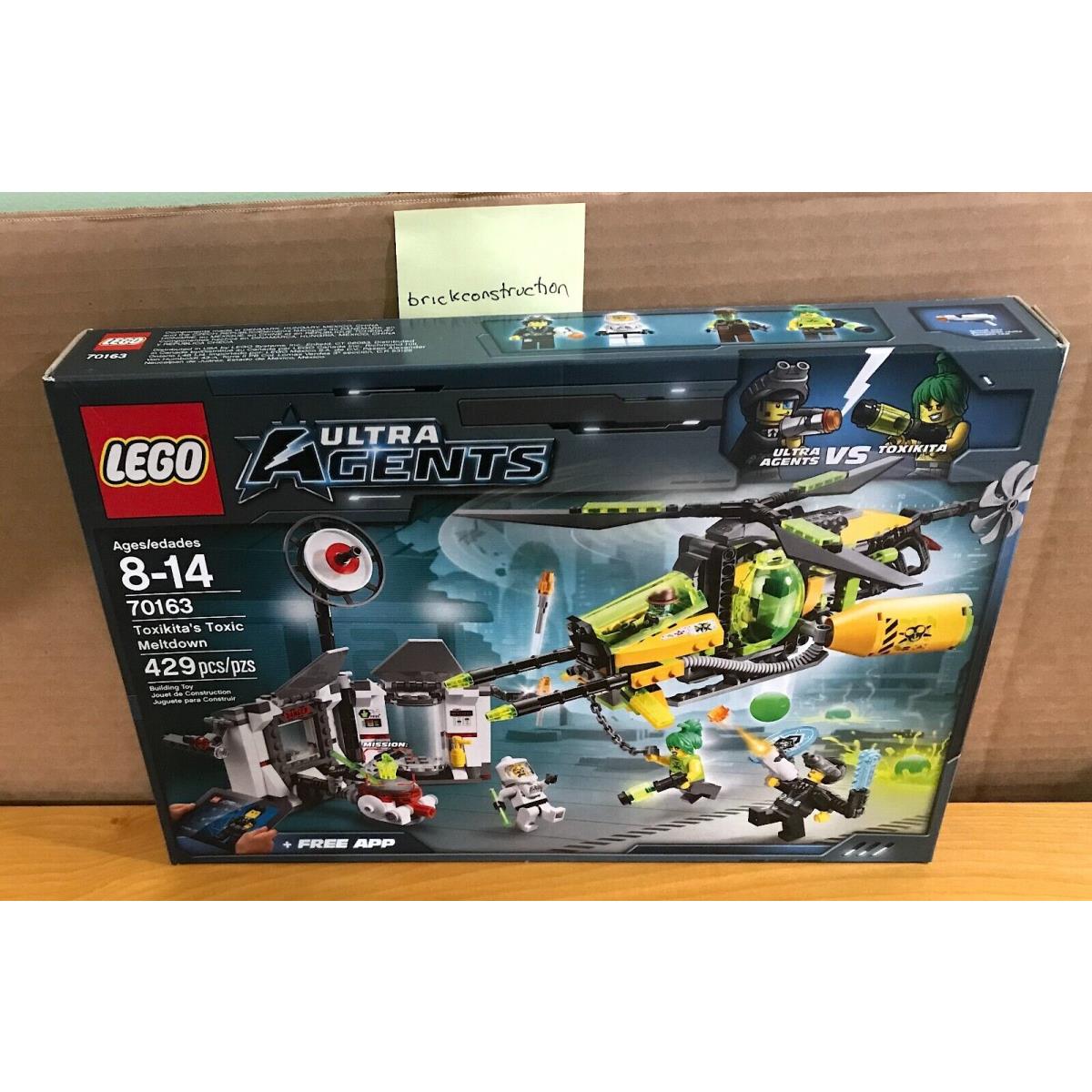 Lego Ultra Agents 70163 Toxikita`s Toxic Meltdown -