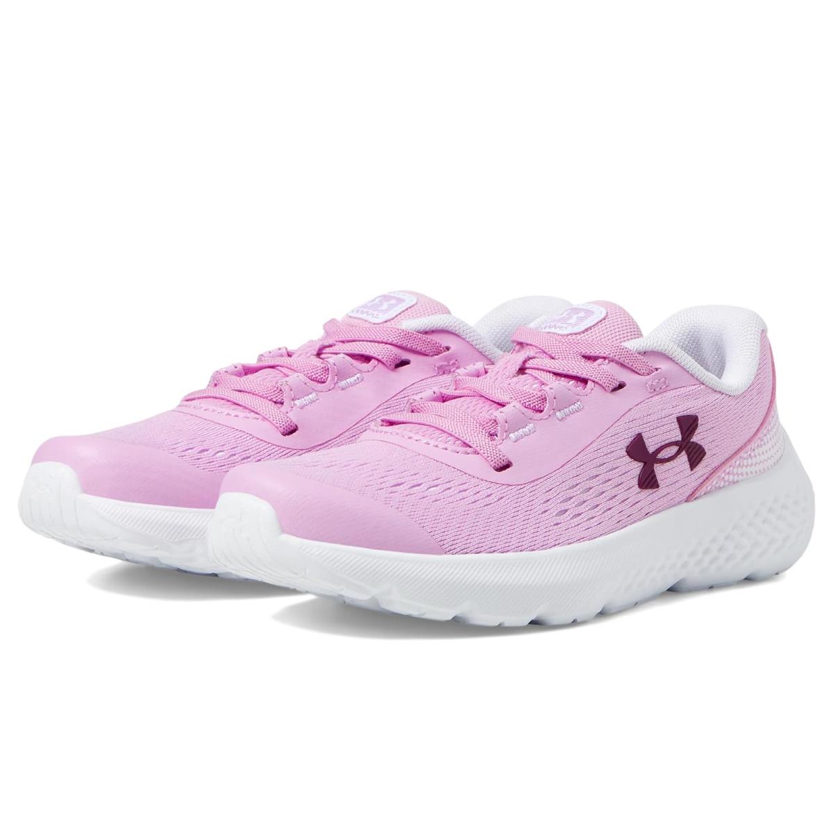 Girl`s Shoes Under Armour Kids Pre School Rogue 4 Alternate Lace Little Kid