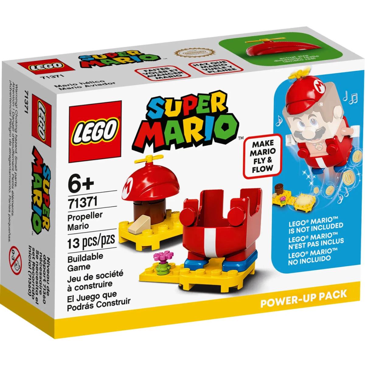 Lego Propeller Mario - Power-up Pack 71371 Super Mario Minifigure Building Set