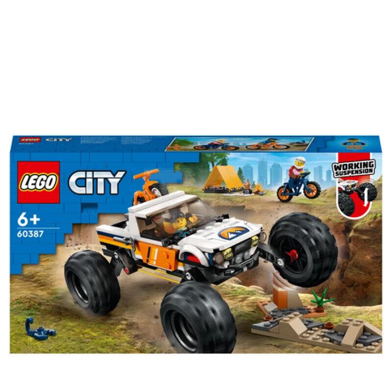 Lego City 4x4 Off-roader Adventures 60387 Building Toy Set Gift