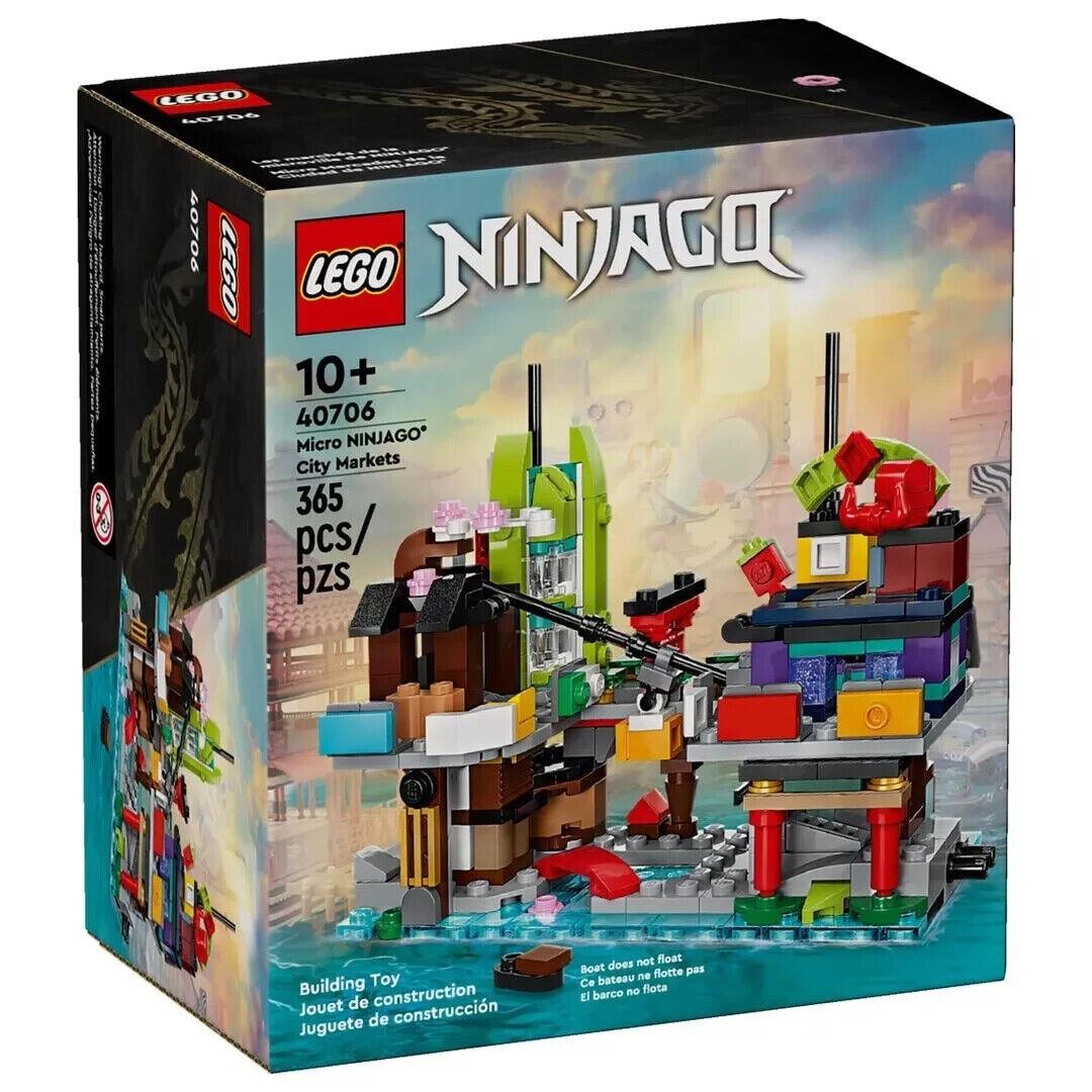 Lego 40706 Micro Ninjago City Markets 365 Pieces