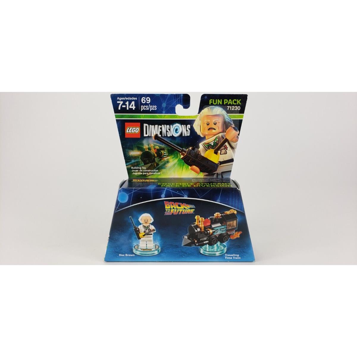 Lego Dimensions Back to Future Fun Pack 71230 PS4 PS3 Xbox 360 One Wii U