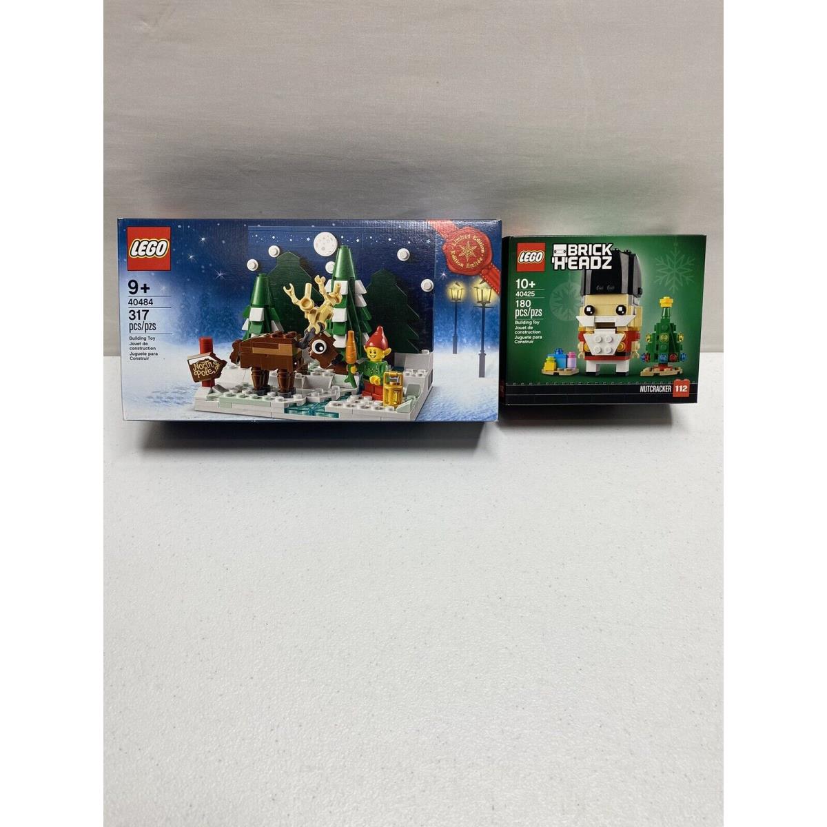 Lego Seasonal: 40484 Santa`s Front Yard 40425 Nutcracker 2022