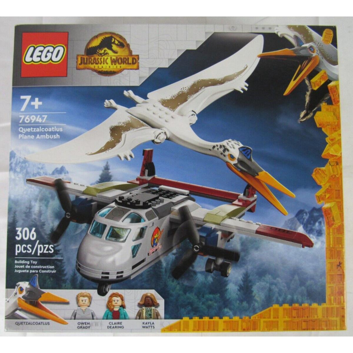 Lego Jurassic World 76947 Quetzalcoatlus Plane Ambush NV578