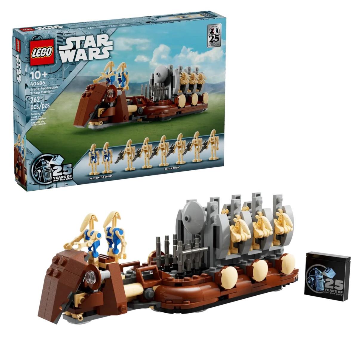 Lego Star Wars 25th Anniversary Gwp 40686: Trade Federation Troop Carrier