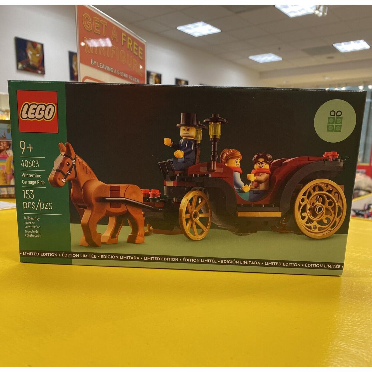 Lego 40603 Wintertime Carriage Ride Limite Edition