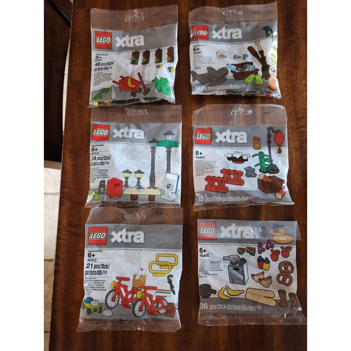 Lego Xtra 40311 40312 40313 40341 40464 40465 All New/