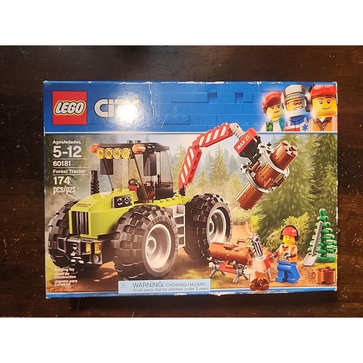60181 Forest Tractor Lego Town City Legos Set Great Vehicle Logging Ranger