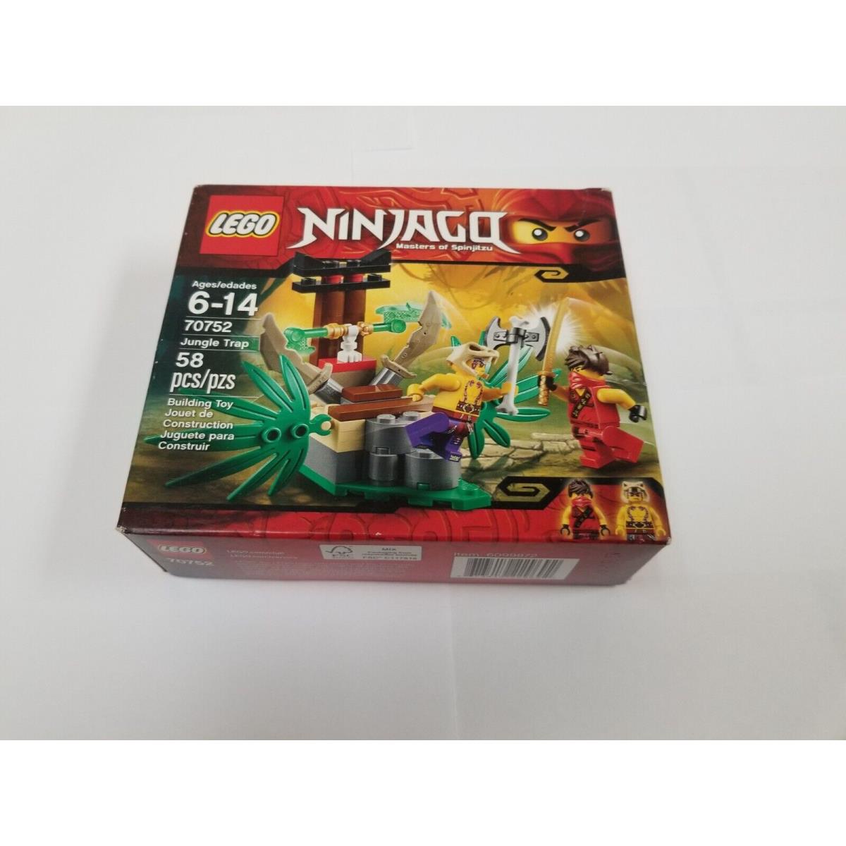 2015 Lego Ninjago Jungle Trap Set 70752