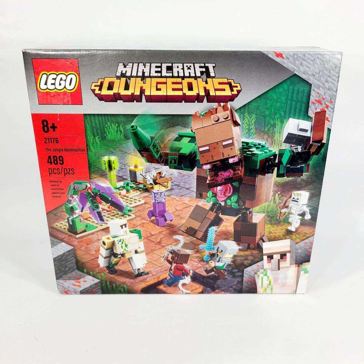 21176 Lego Minecraft Dungeons The Jungle Abomination 489 Pieces