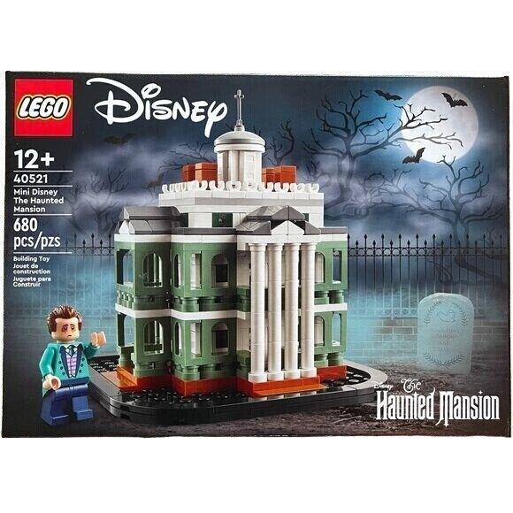 Lego 40521 Mini Disney The Haunted Mansion Halloween 680 Pcs Retired Gift
