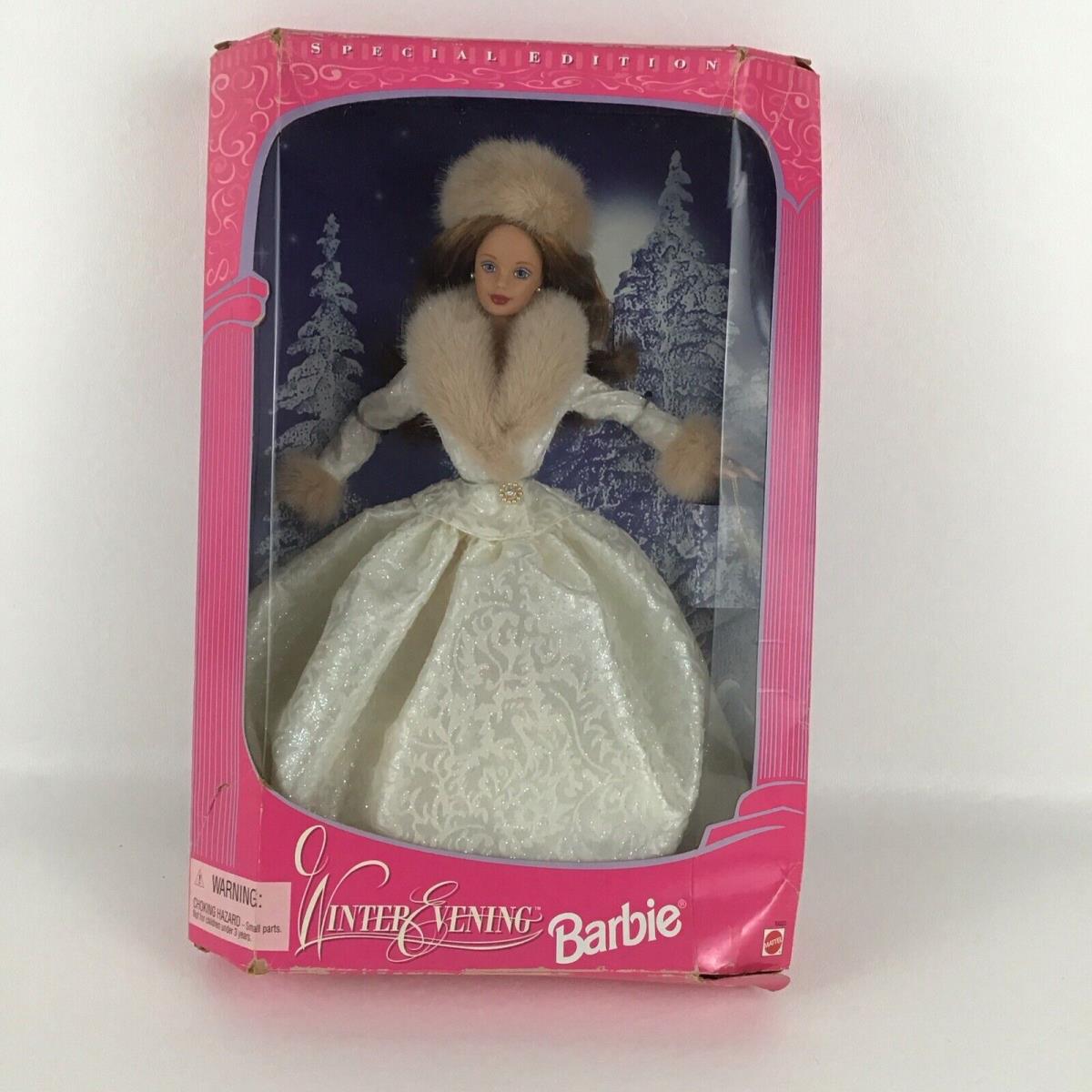 Barbie Winter Evening Doll Special Edition Vintage 1998 Collectible Toy Mattel