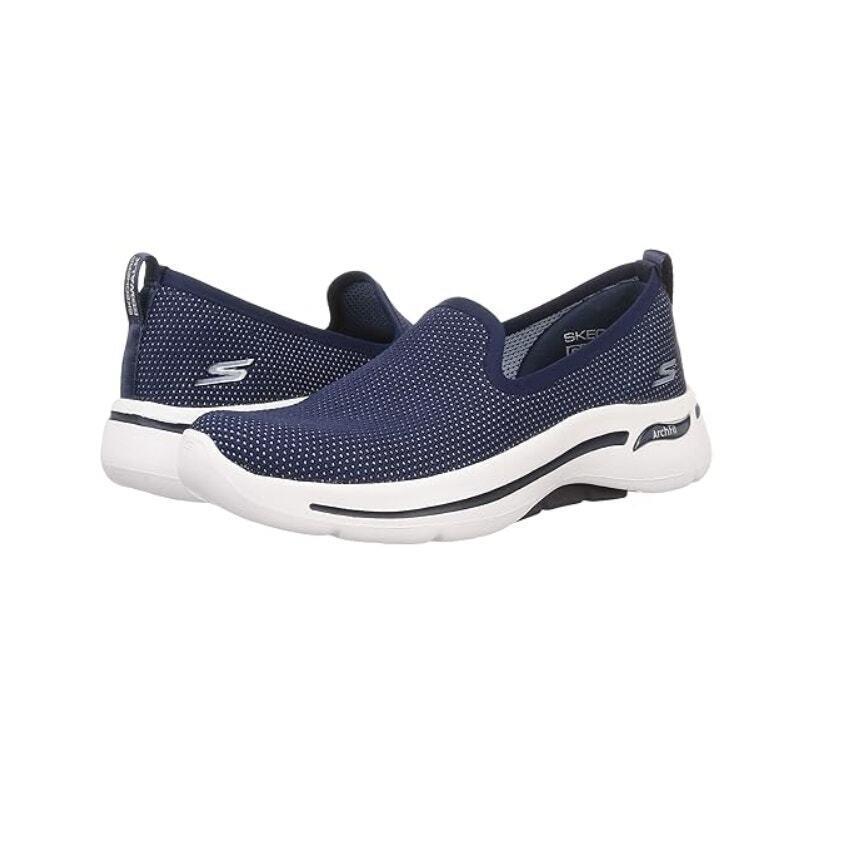 Skechers Performance Go Walk Arch Fit-space Lights Navy/blue 10 B M US - Blue