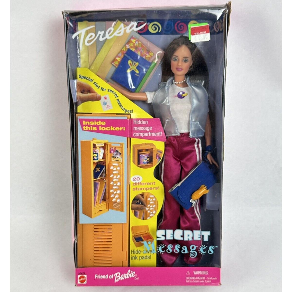 Barbie Secret Messages Teresa Doll 26424 Vintage 1999 Mattel