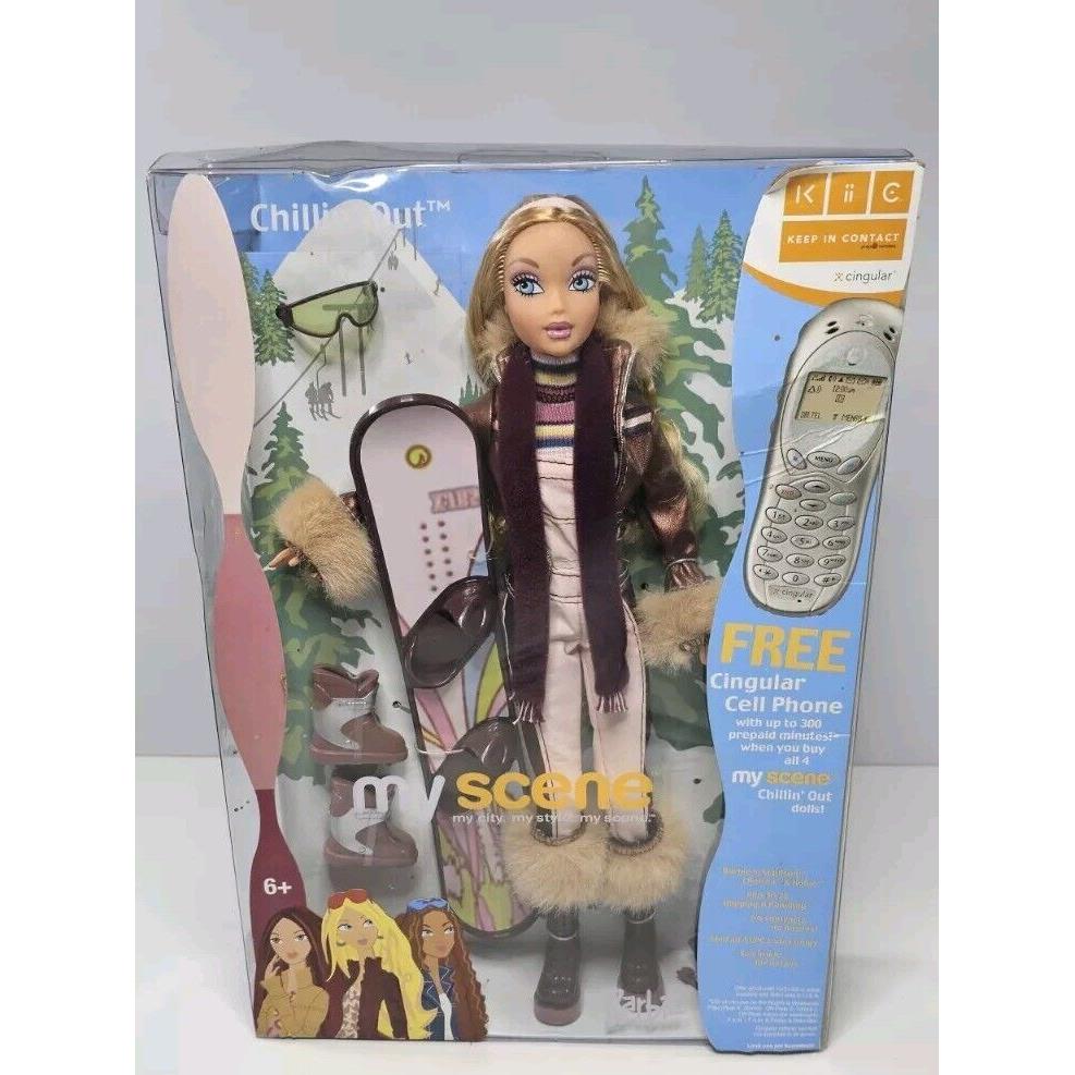 Mattel Barbie MY Scene Chillin` Out Snowboard Boots 2003