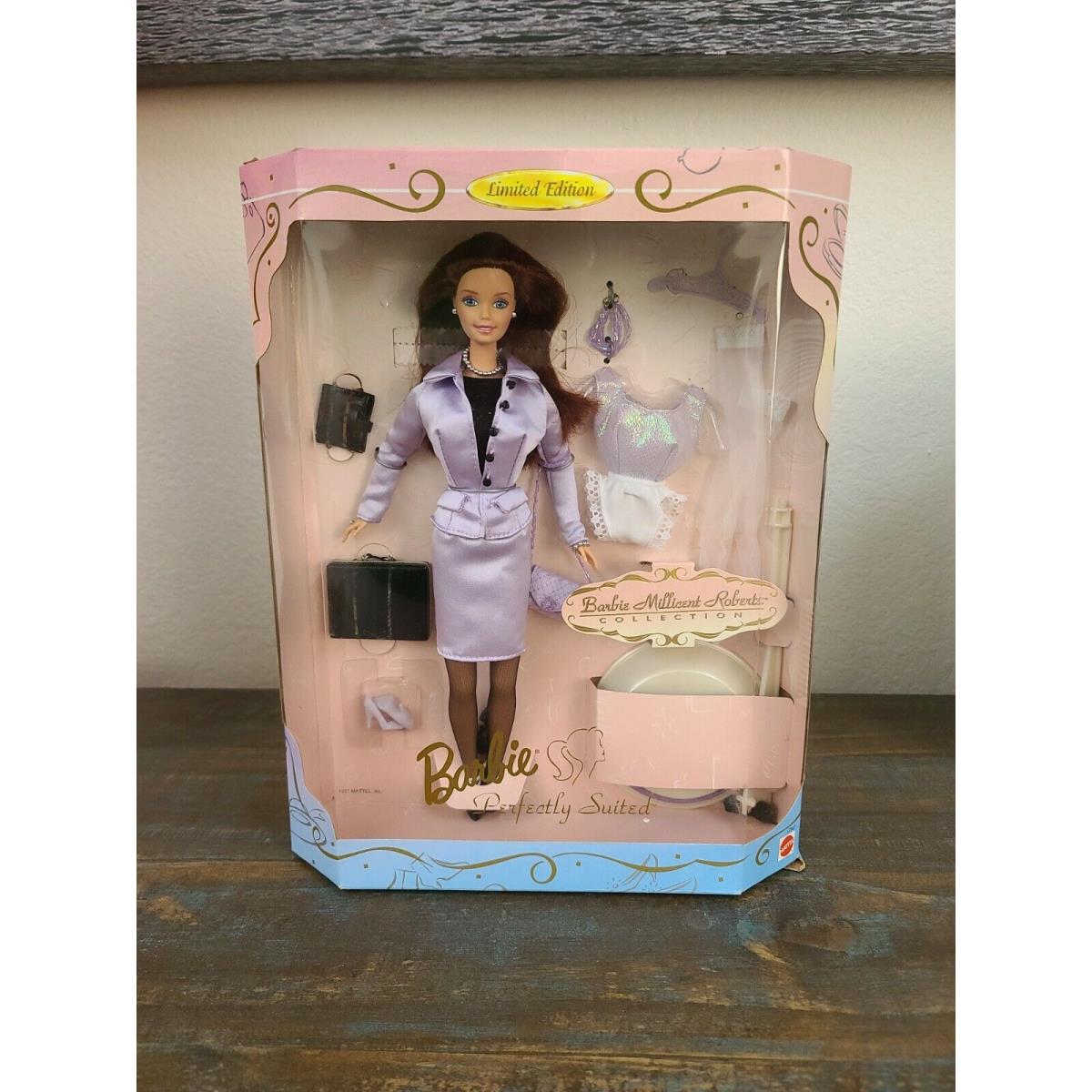 1997 Mattel Millicent Roberts Perfectly Suited Barbie Doll Nrfb 17567