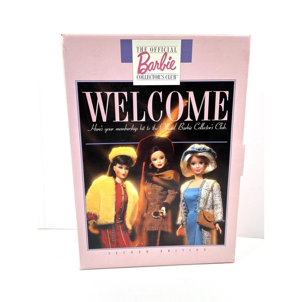 Official Barbie Collector`s Club Welcome Kit 2nd Ed Millicent Roberts 25681