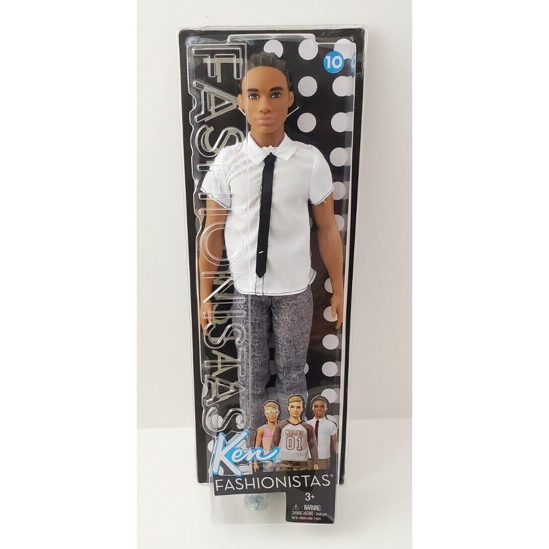 Mattel Barbie Ken Fashionistas Classic Cool Doll 10 African American