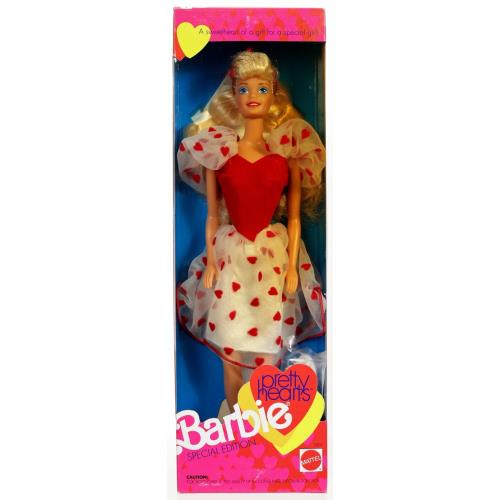 Pretty Hearts Barbie Doll Special Edition 2901 Never Removed From Box 1991