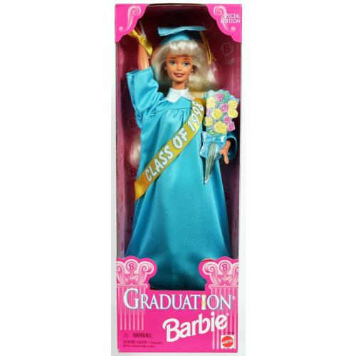 Graduation Barbie Doll Class of 1998 Special Edition 17830 Nrfb Mattel Inc