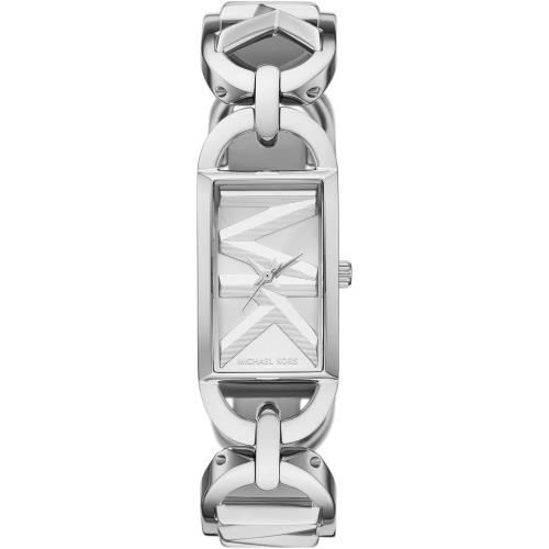 Michael Kors MK Empire Women`s Watch Rectangular Stainless Steel Watch For Wome