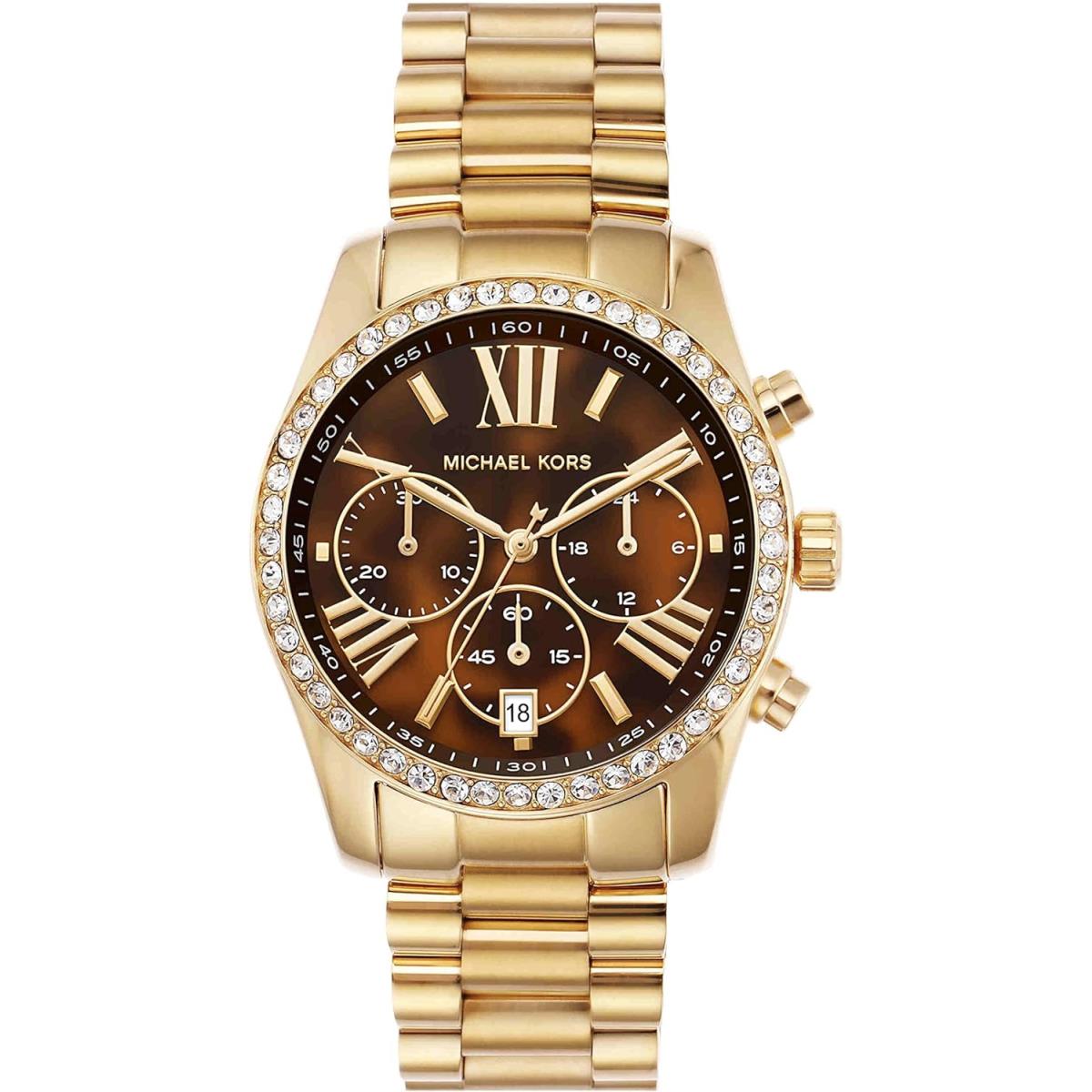 Michael Kors Lexington Women`s Chronograph Watch All Colors Styles All Sizes/