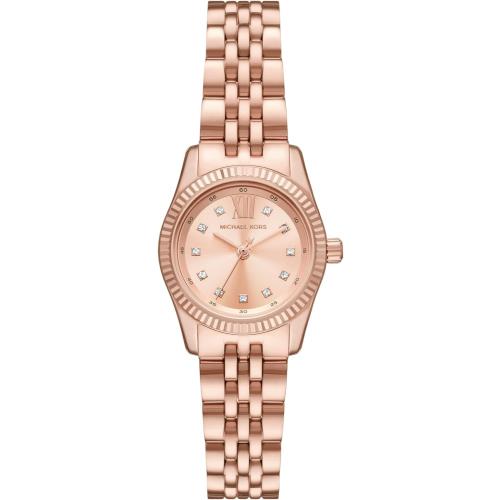 Michael Kors Lexington Women`s Chronograph Watch All Colors Styles All Sizes/ Petite Rose Rose