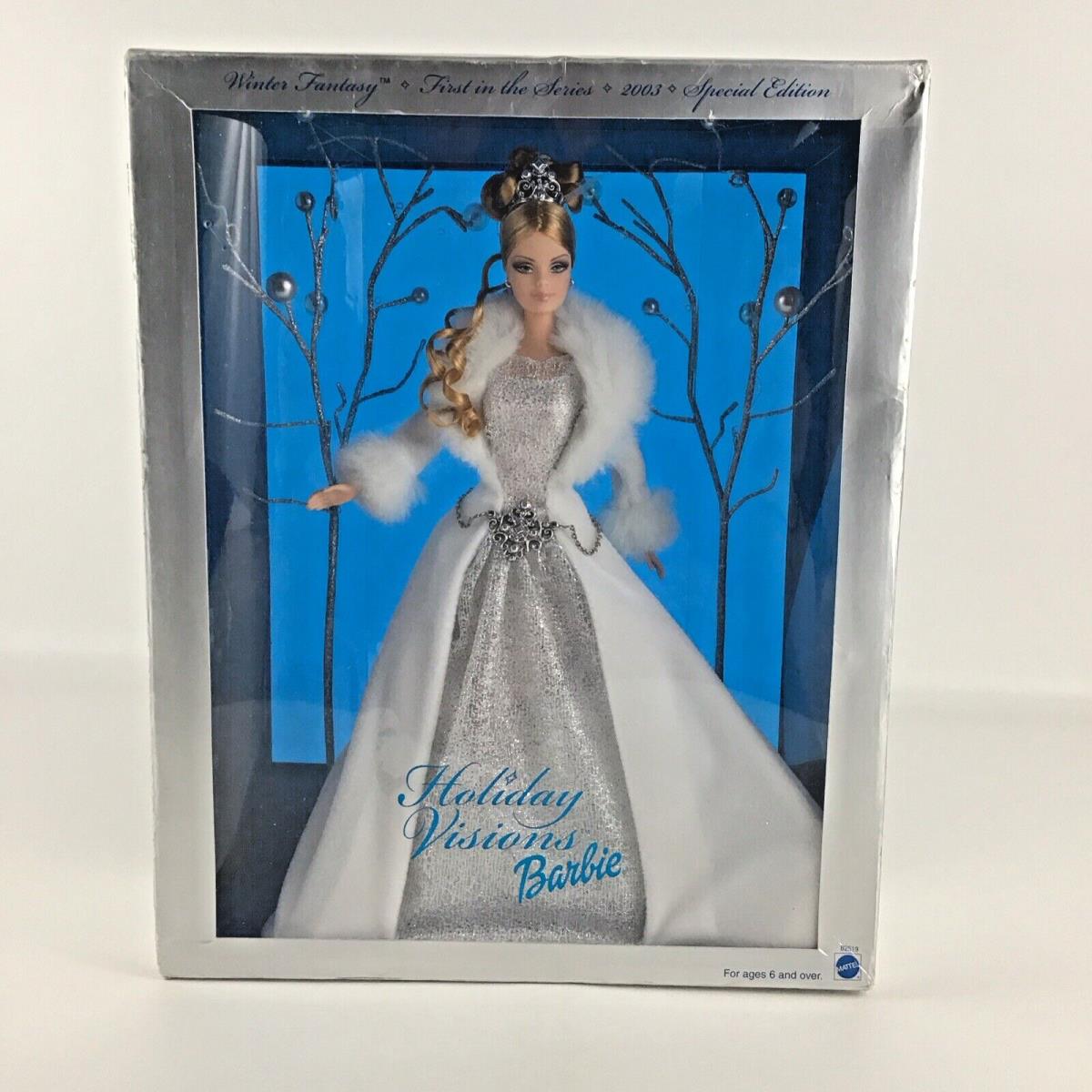 Barbie Holiday Visions Doll Winter Fantasy Special Edition Vintage 2003 Mattel