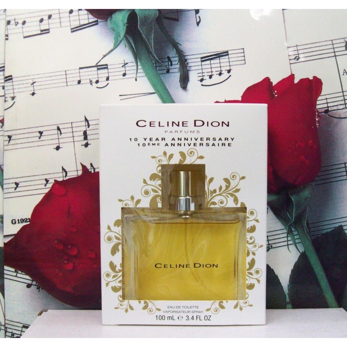 Celine Dion 10 Year Anniversary Edition Edt Spray 3.4 Fl. OZ