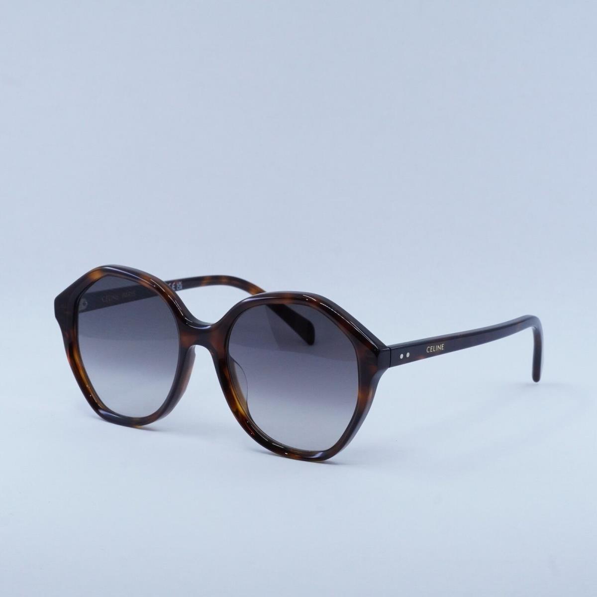 Celine CL40201U 52B Dark Havana/grey Gradient 54-19-135 Sunglasses