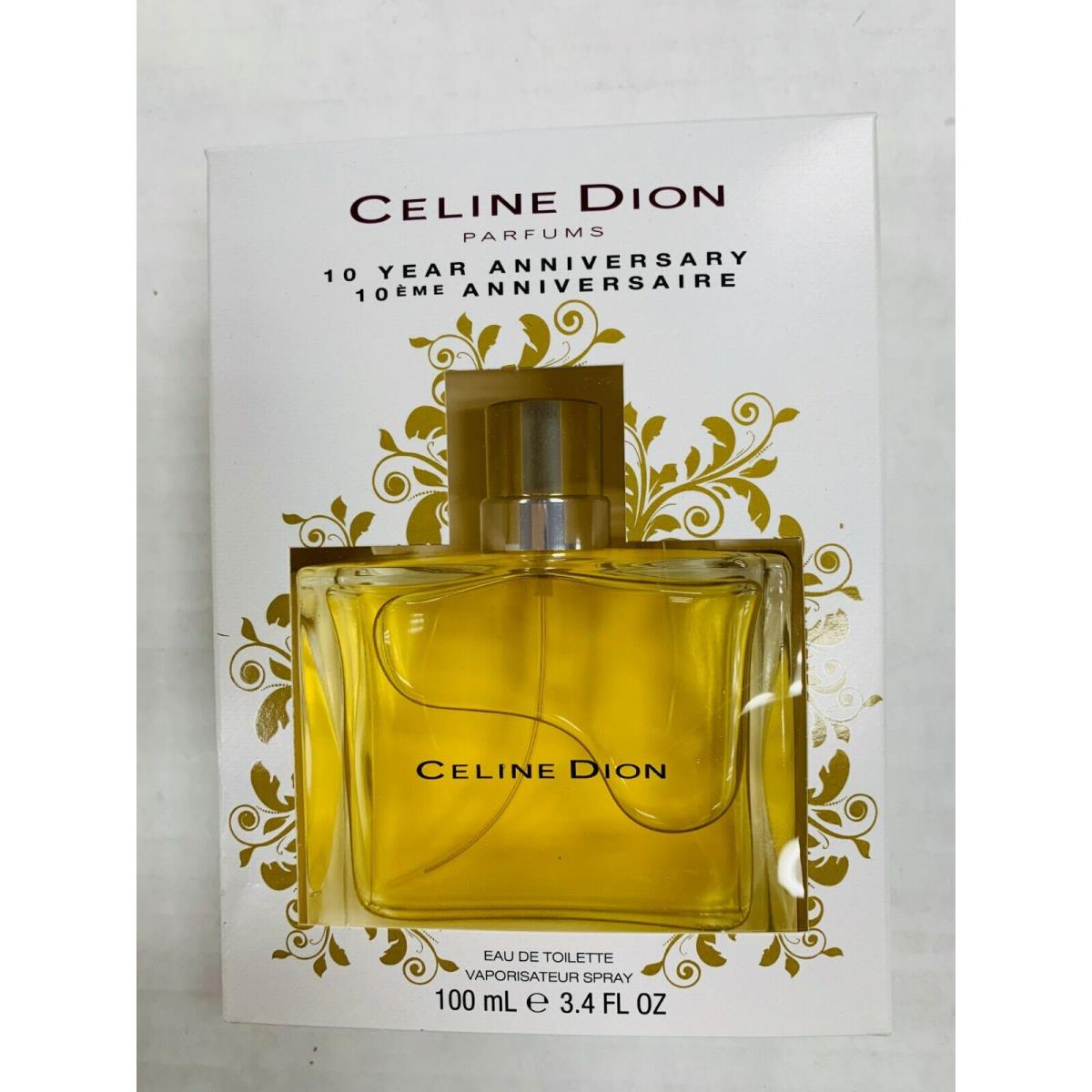 Celine Dion 10 Year Anniversary By Celine Dion 3.4oz Eau De Toilette Spray Women