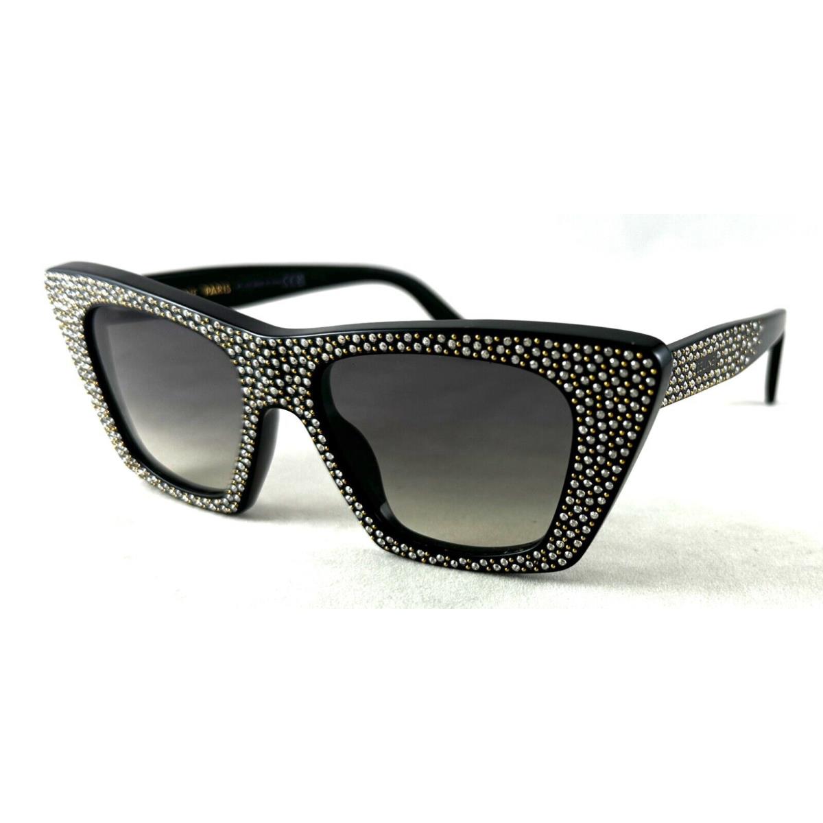 Celine Paris CL41871S CL 41871S 01F 51-16-145 Studded Cat-eye Sunglasses