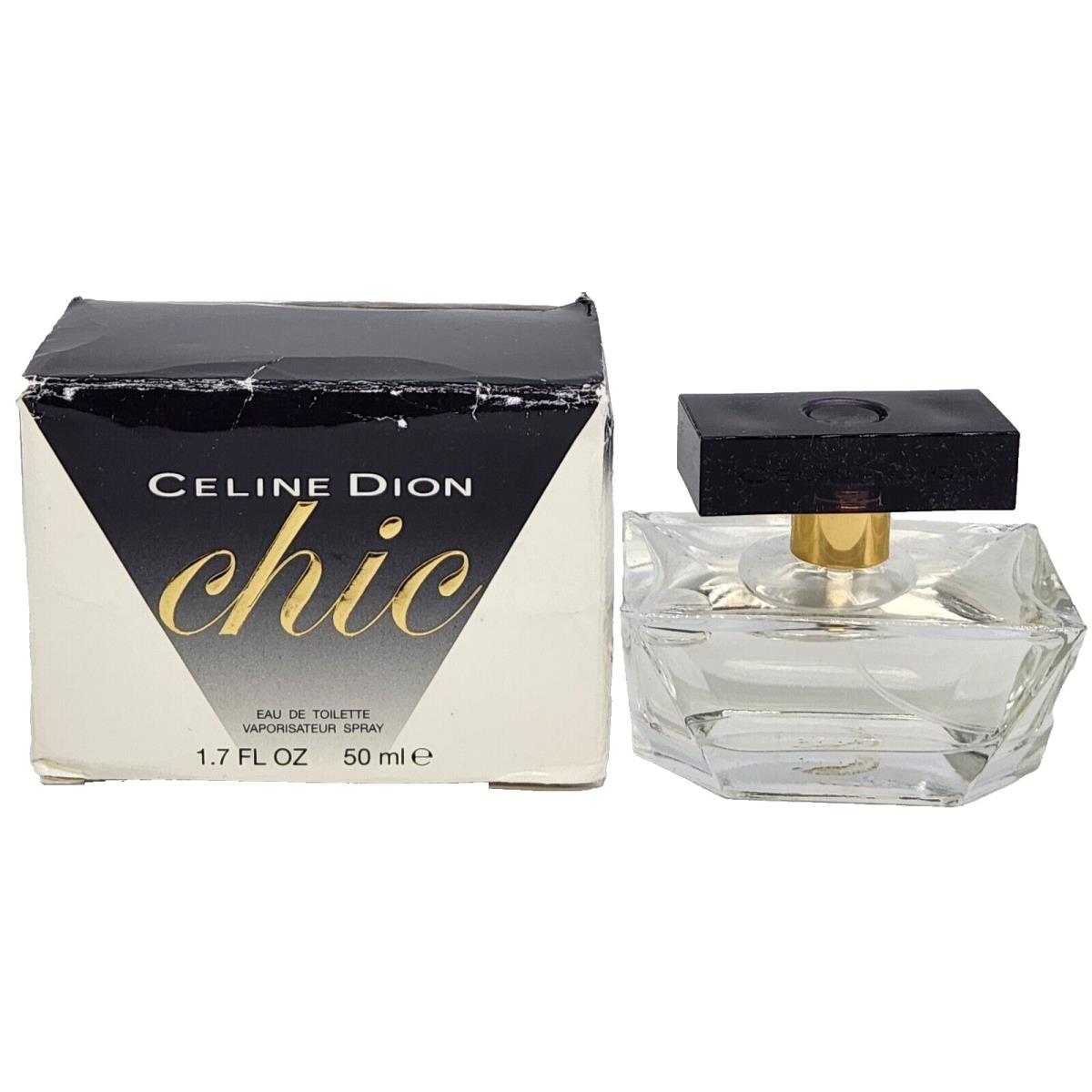 Celine Dion Chic For Women Eau de Toilette Spray 1.7 fl oz Box Squeezed