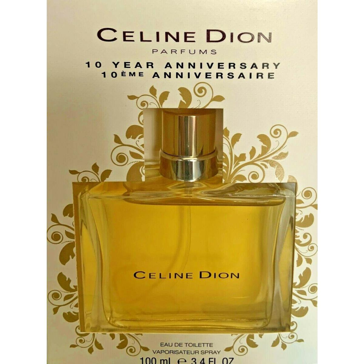 Celine Dion Parfums 10 Year Anniversary 3.4 oz / 100ml Edt Spray Women