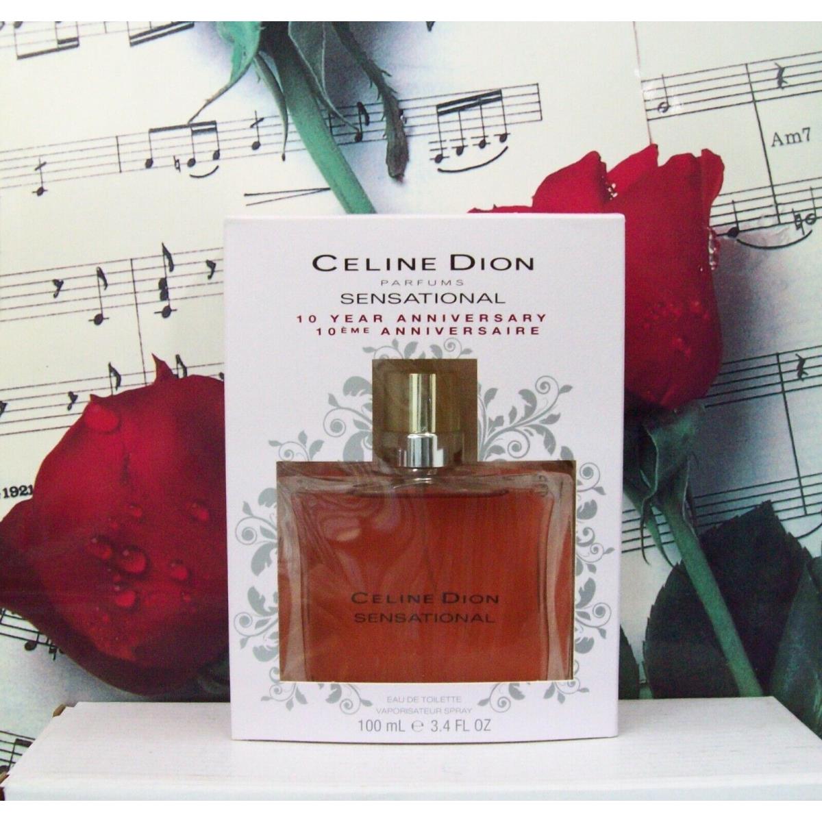 Celine Dion Sensational 10 Year Anniversary Edition Edt Spray 3.4 Fl. OZ