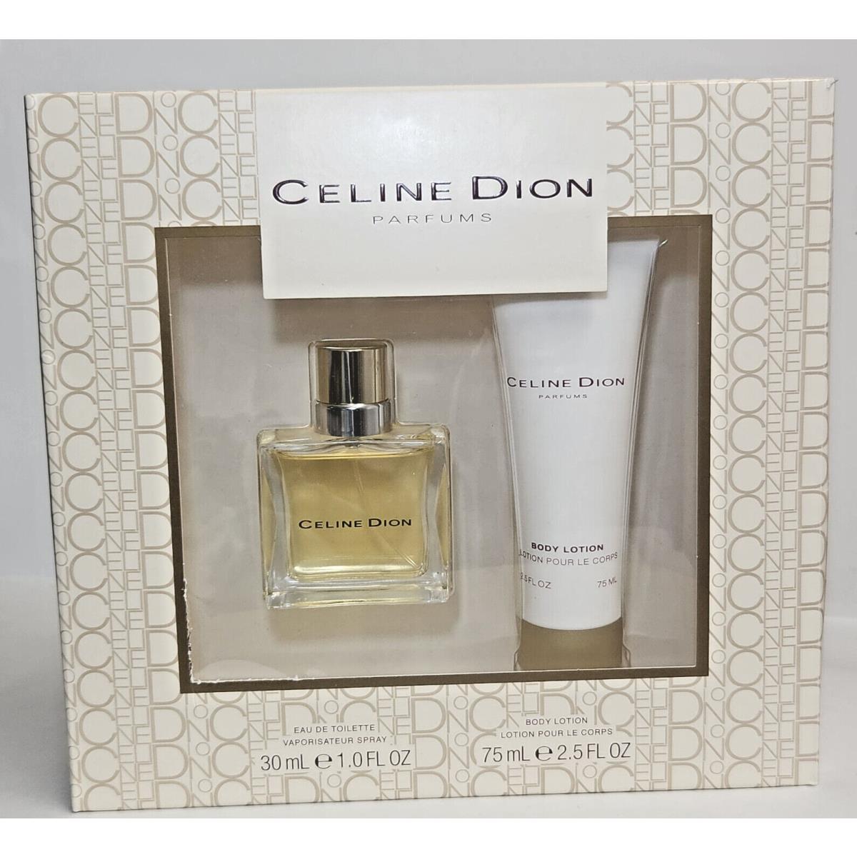 Celine Dion Edt Spray 30 ml + Body Lotion 75 ml Gift Set Free Shpg