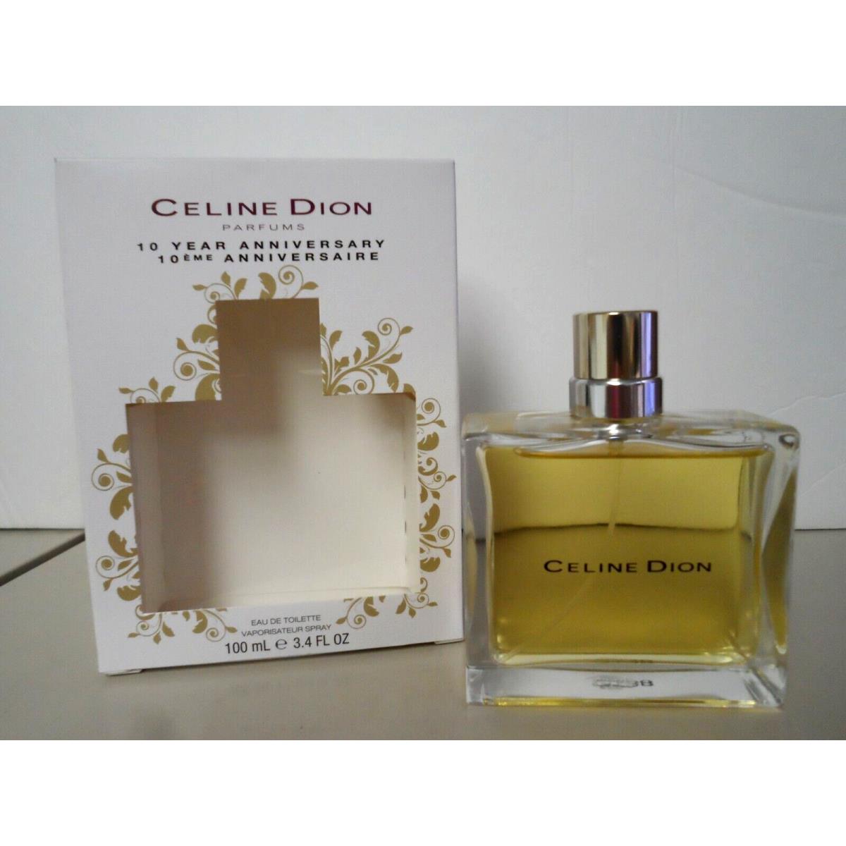 Celine Dion Edt Spray 3.4 oz / 100 ml 10 Year Anniversary