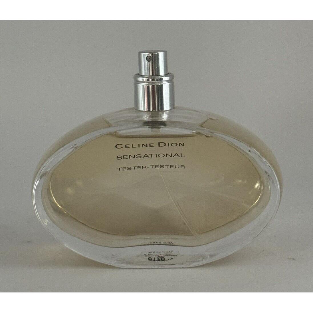 Celine Dion Sensational For Women - 3.4 OZ/100 ML Edt Spray Tester