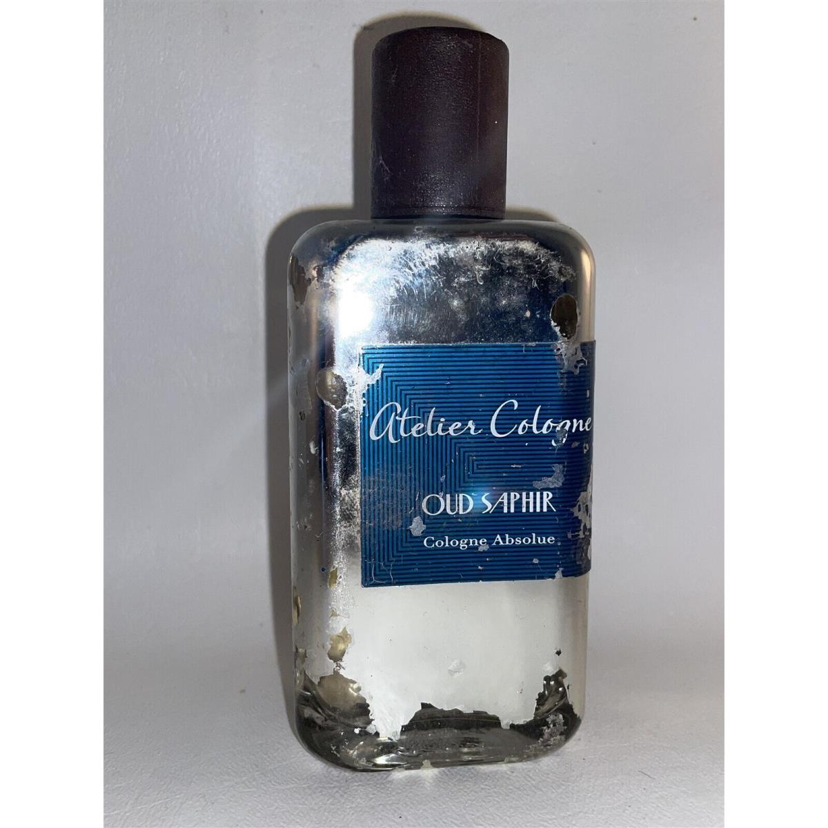 Atelier Cologne Oud Saphir 3.3 oz 100 ML Spray Absolue Maison de Parfum