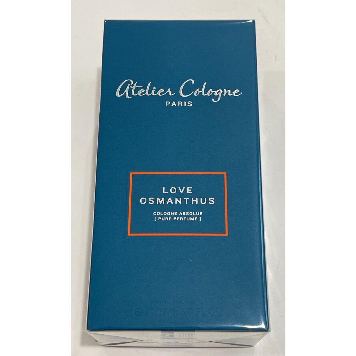 Atelier Cologne Love Osmanthus Cologne Absolue Pure Perfume 6.7 fl oz