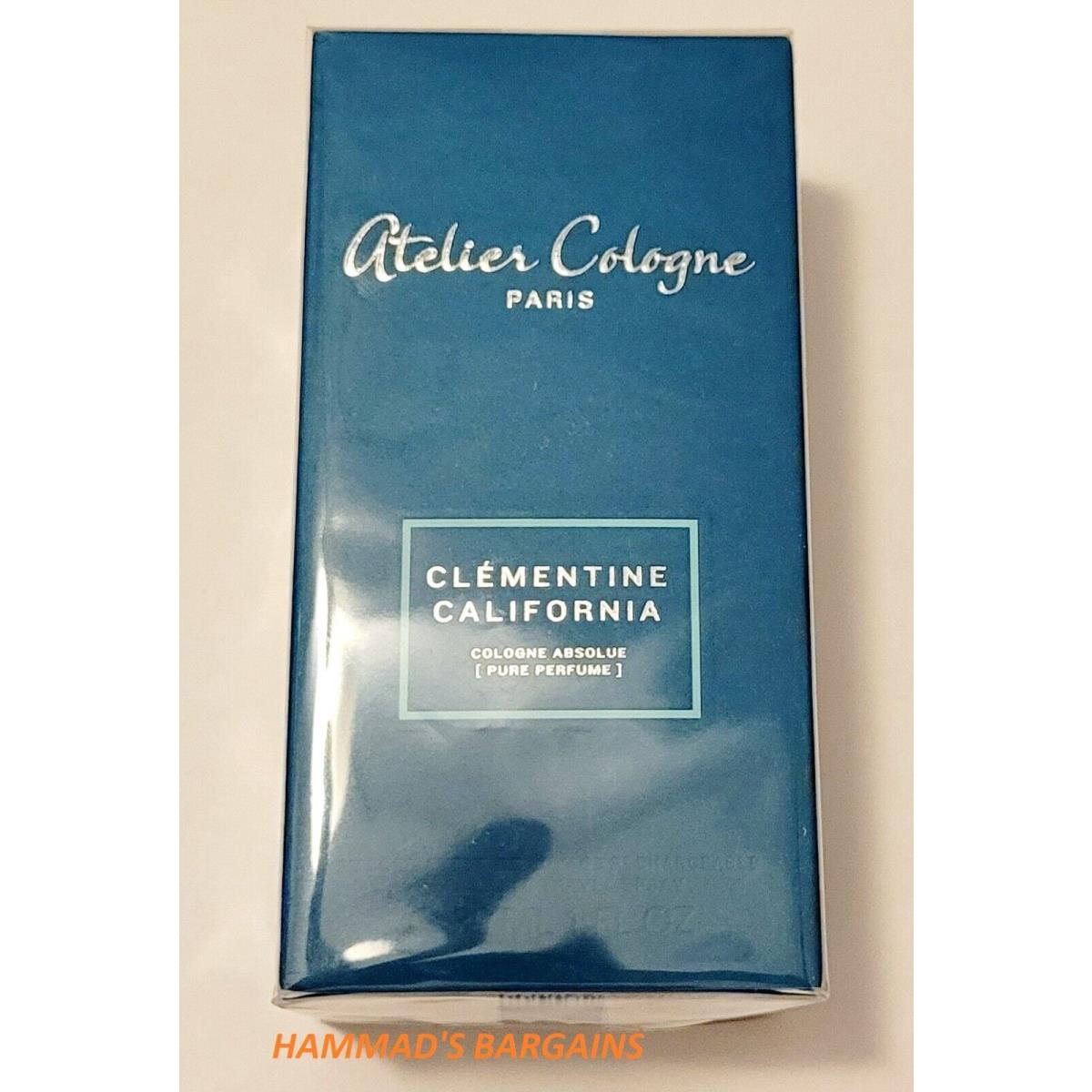 Clementine California BY Atelier Cologne 1.0 OZ / 30 ML Pure Parfum Unisex