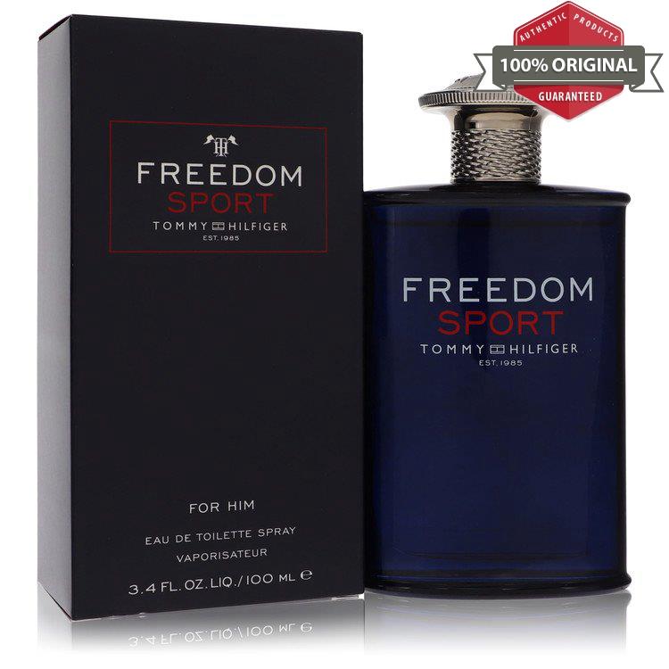 Freedom Sport Cologne 3.4 oz Edt Spray For Men by Tommy Hilfiger