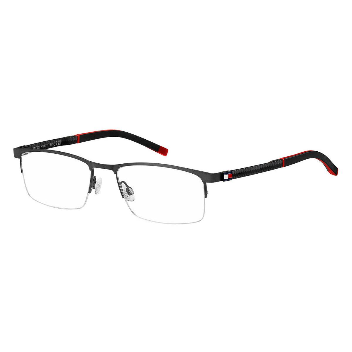 Tommy Hilfiger TH 2079 Eyeglasses Matte Ruthenium Black 54mm