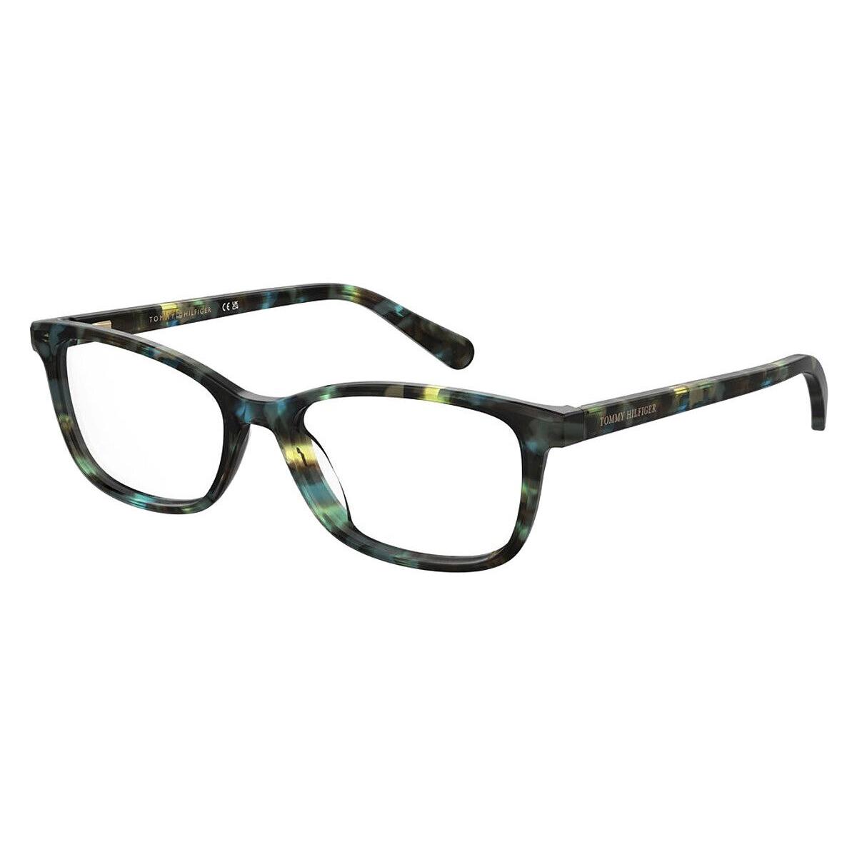 Tommy Hilfiger TH 1889 Eyeglasses Women Havana Green 53mm