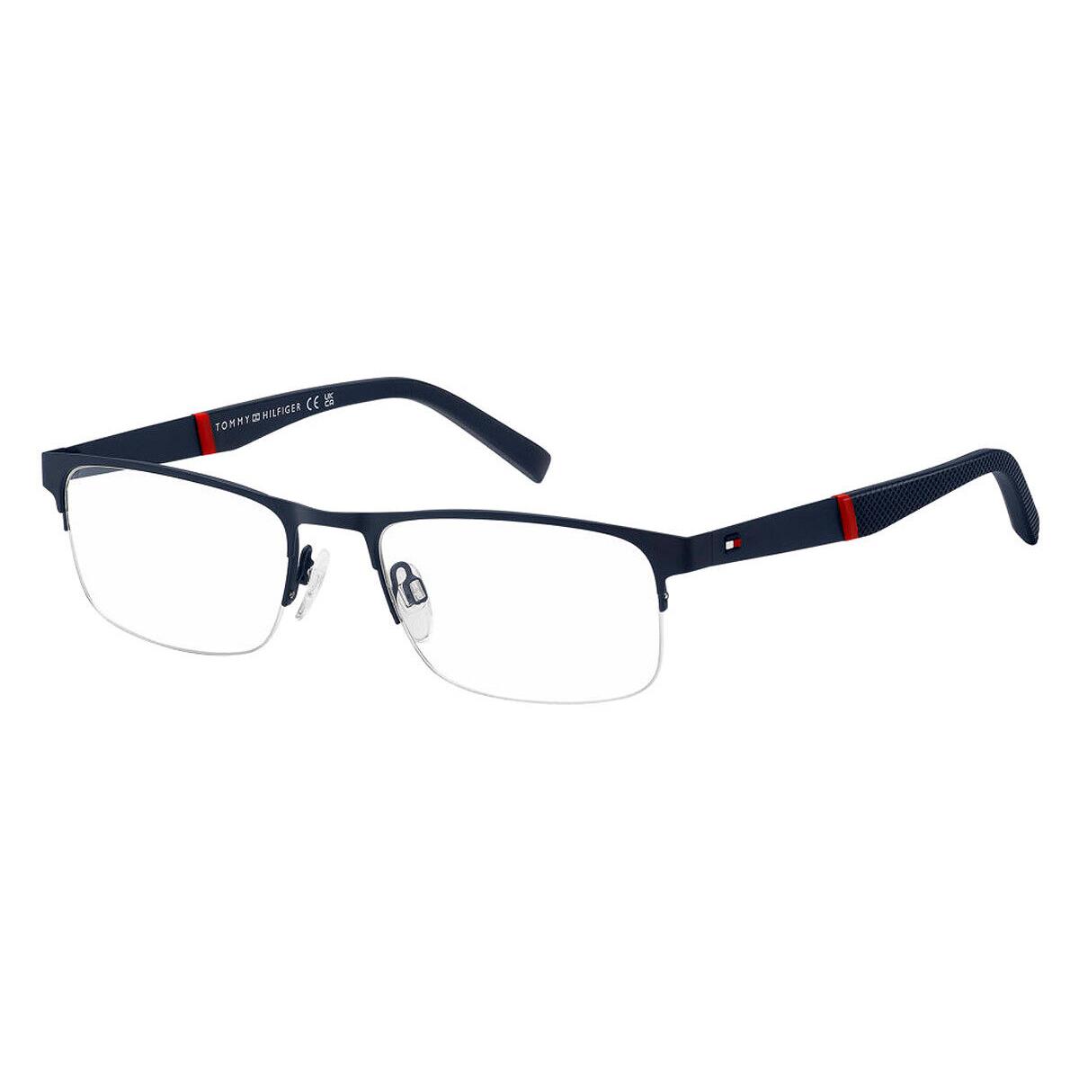 Tommy Hilfiger TH 2083 Eyeglasses Men Matte Blue 54mm