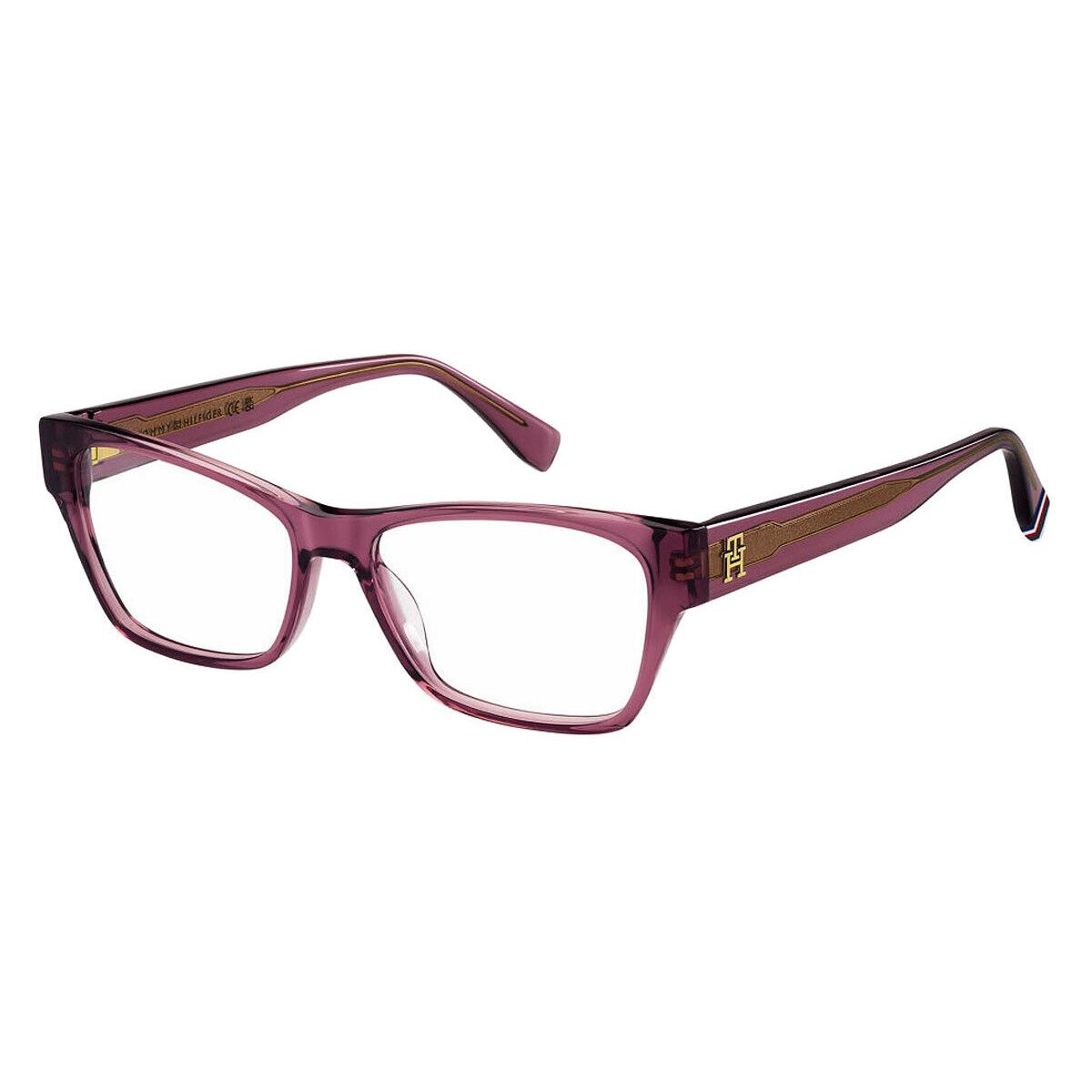 Tommy Hilfiger TH 2104 Eyeglasses Women Mauve 53mm