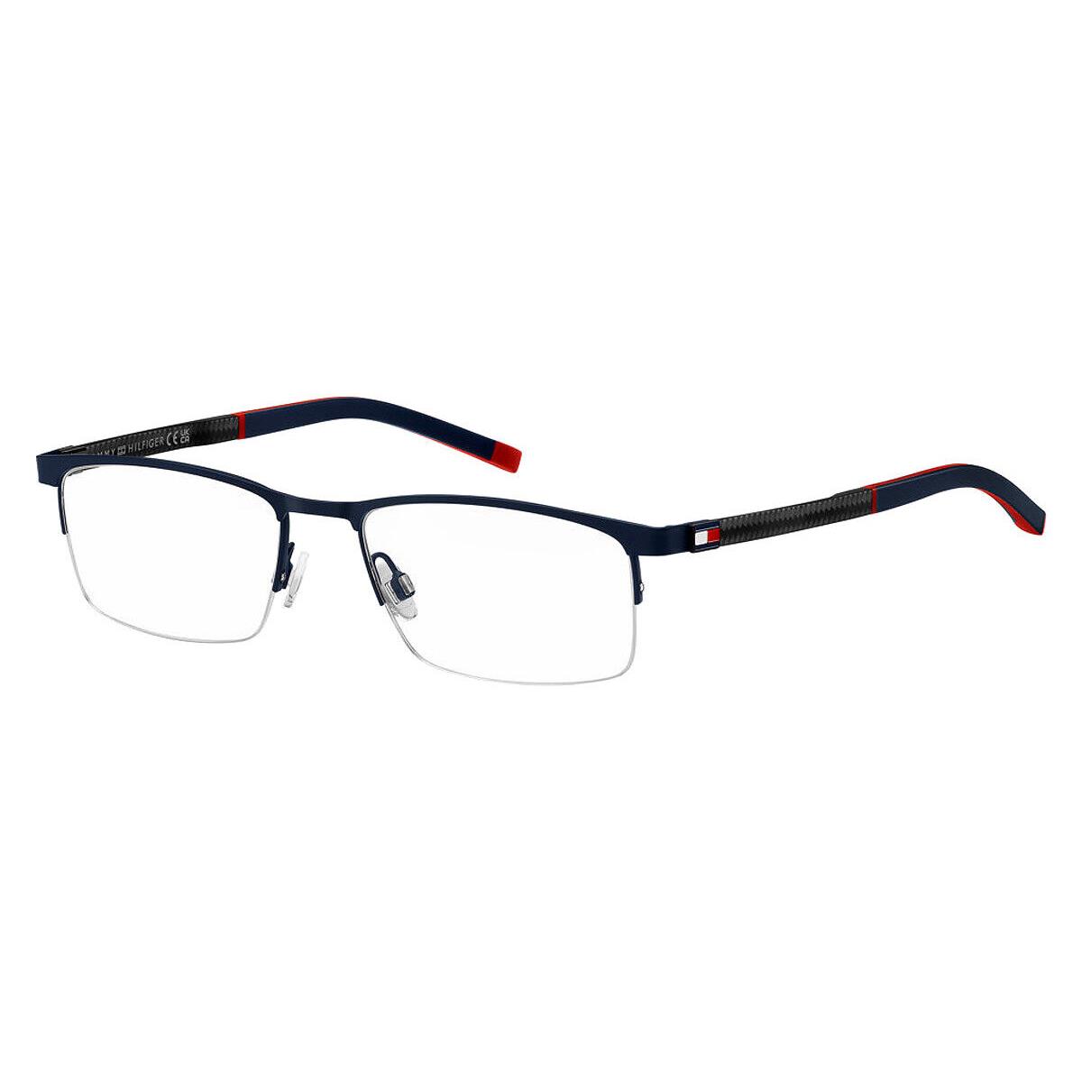 Tommy Hilfiger TH 2079 Eyeglasses Men Matte Blue 54mm