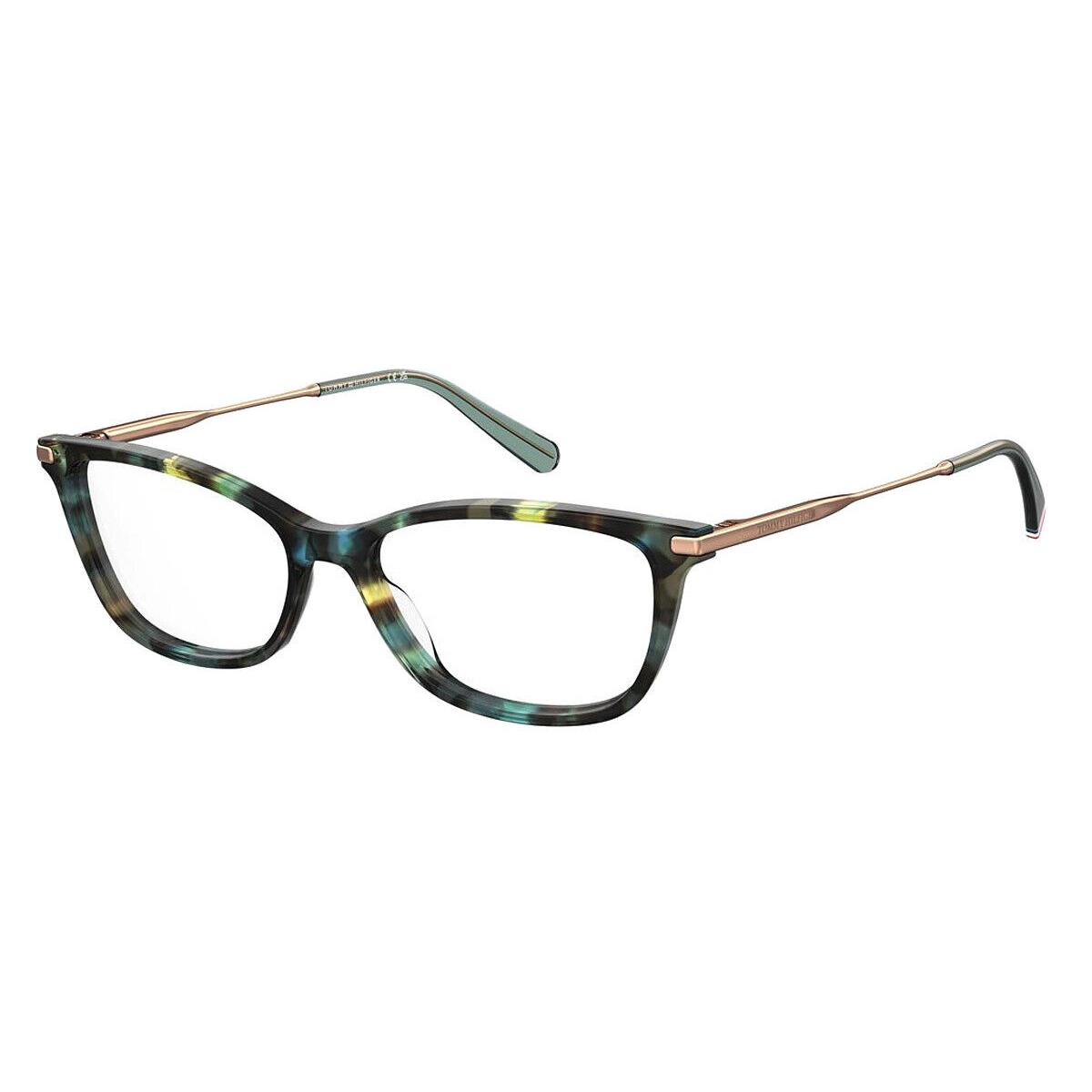 Tommy Hilfiger TH 1961 Eyeglasses Women Havana Green 53mm