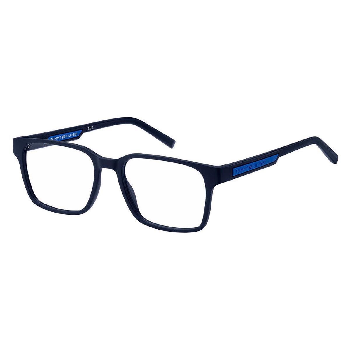 Tommy Hilfiger TH 2093 Eyeglasses Men Matte Blue 54mm