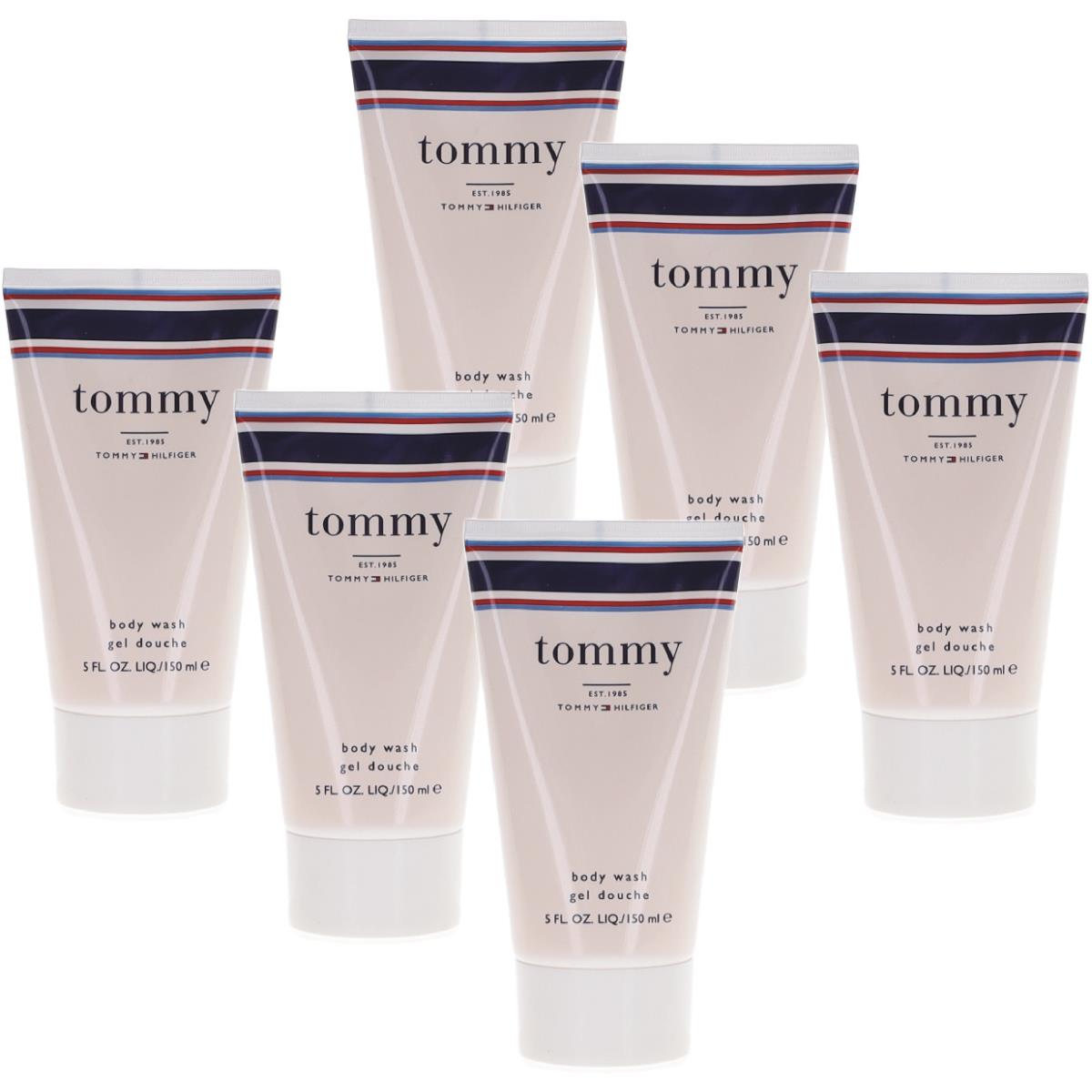 Tommy Hilfiger For Men Combo Pack: Body Wash 30oz 6x5oz Tubes